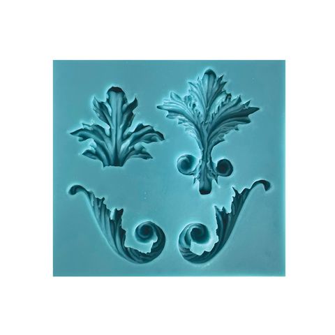 ASSORTED SCROLLS 1 SILICONE MOULD