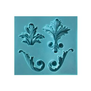 ASSORTED SCROLLS 1 SILICONE MOULD