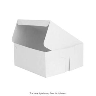 10X10X4 INCH CAKE BOX | UNCOATED CARDBOARD