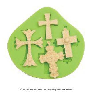 MULTIPLE CROSSES SILICONE MOULD