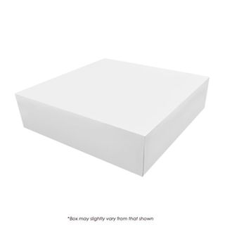 12X12X2.5 INCH CAKE BOX | PE COATED