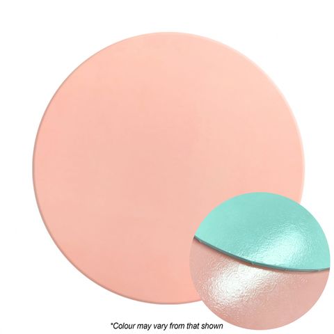 CAKE BOARD | PINK | 8 INCH | ROUND | MDF | 6MM THICK