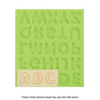 BUBBLE ALPHABET SILICONE MOULD