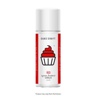 CAKE CRAFT | SPRAY BUTTER VELVET | RED | 400ML