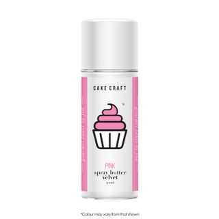 CAKE CRAFT | SPRAY BUTTER VELVET | PINK | 400ML