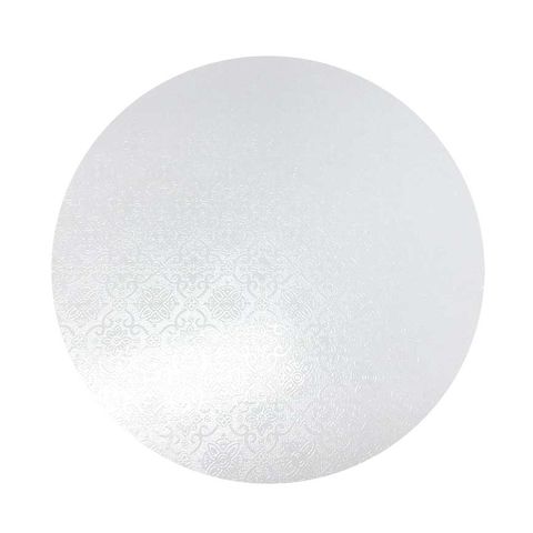 CAKE BOARD | WHITE | 11 INCH | ROUND | MDF | 6MM THICK