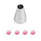 CAKE CRAFT | #10 ROUND | PIPING TIP | STAINLESS STEEL