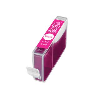 CAKE CRAFT | CANON CLI-651M | EDIBLE INK REFILL CARTRIDGE | MAGENTA | 14ML