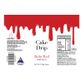 CAKE CRAFT | CAKE DRIP | RUBY RED | 250G