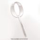 CAKE CRAFT | #0 | 9CM | SILVER MIRROR | ACRYLIC CAKE TOPPER