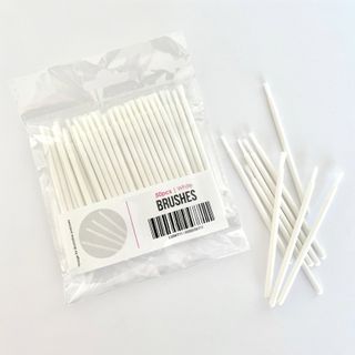 WHITE BRUSHES | 50 PIECES