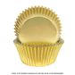 CAKE CRAFT | 390 GOLD FOIL BAKING CUPS | PACK OF 72