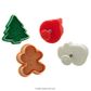 CHRISTMAS | PLUNGER CUTTERS | SET OF 4