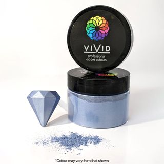 VIVID | BABY BLUE | EDIBLE METALLIC DUST | 50G