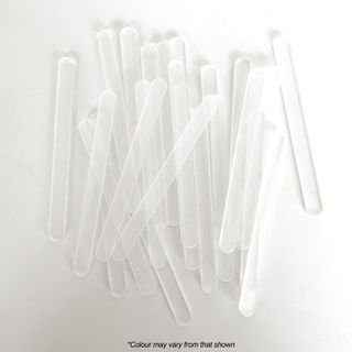 CLEAR | POPSICLE STICKS | 24 PACK