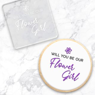 WILL YOU BE OUR FLOWER GIRL | DEBOSSER