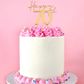 CAKE CRAFT | METAL TOPPER | HAPPY 70TH | GOLD