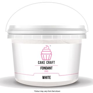 CAKE CRAFT | FONDANT | WHITE | 6KG