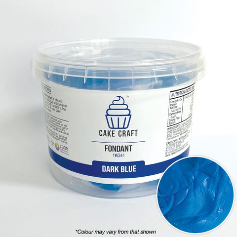 CAKE CRAFT | FONDANT | DARK BLUE | 1KG