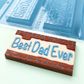 BWB | BEST DAD EVER BRICK BAR MOULD | 3 PIECE