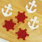 BWB | WHEEL & ANCHOR MOULD | 1 PIECE