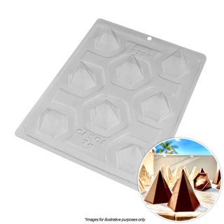 BWB | 6 SIDE PYRAMID MOULD | 3 PIECE