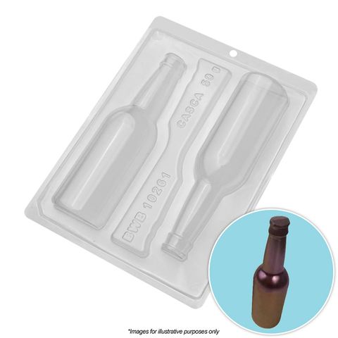 BWB | BEER BOTTLE MOULD | 3 PIECE