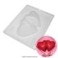 BWB | DOUBLE HEART MOULD | 3 PIECE