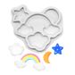 RAINBOW/CLOUDS/MOON/STAR | SILICONE MOULD
