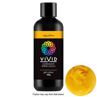 VIVID | EGG YELLOW | GEL COLOUR | 160G