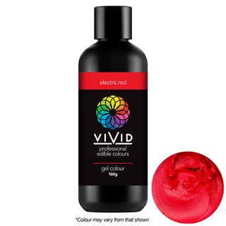 VIVID | ELECTRIC RED | GEL COLOUR | 160G