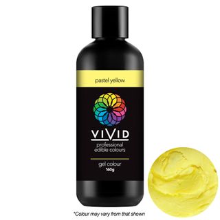 VIVID | PASTEL YELLOW | GEL COLOUR | 160G