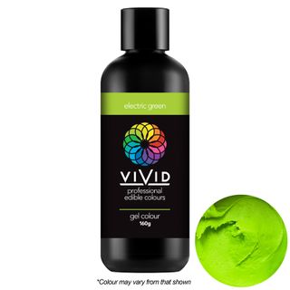 VIVID | ELECTRIC GREEN | GEL COLOUR | 160G