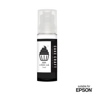 CAKE CRAFT | EPSON EDIBLE INK REFILL BOTTLE | BLACK | 70ML