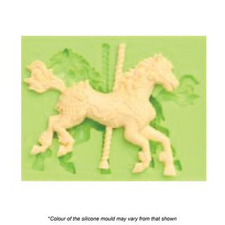 MERRY GO ROUND PONY SILICONE MOULD