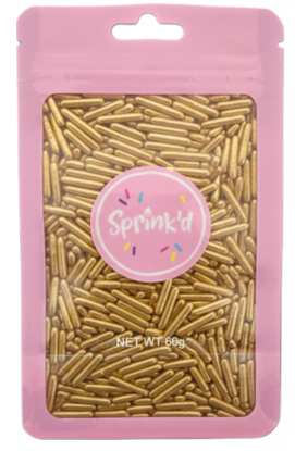 SPRINK'D | 3.8MM TOP GOLD ROD | 60G