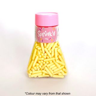 SPRINK'D | 3.8MM LIGHT YELLOW FLOSS ROD | 110G | B/B 13/08/25