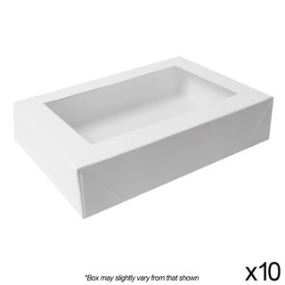 DISPLAY COOKIE BOX | 255MM X 175MM X 50MM | 10 PIECES