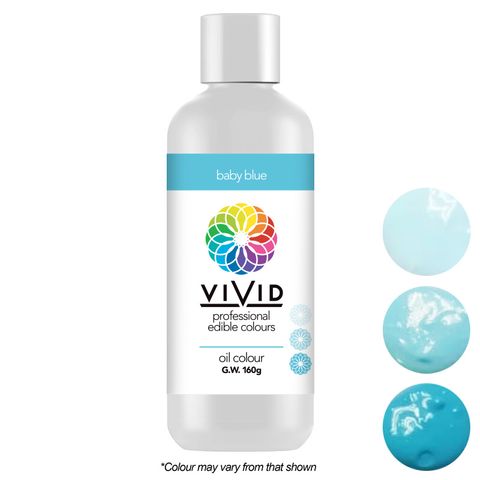 VIVID | BABY BLUE | OIL COLOUR | 160G