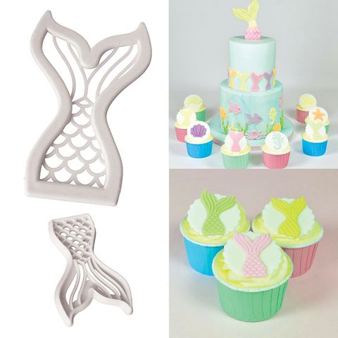 MERMAID TAILS | COOKIE CUTTER | 2 PIECE