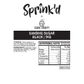 SPRINK'D | SANDING SUGAR | BLACK | 1KG