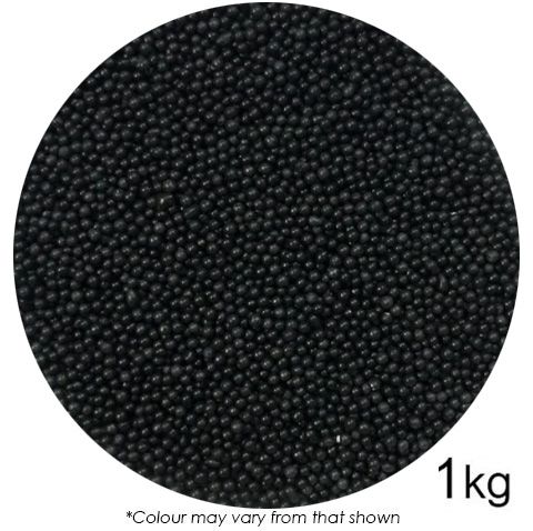 SPRINK'D | SUGAR BALLS | BLACK | 2MM | 1KG