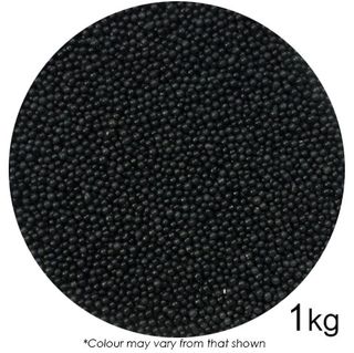 SPRINK'D | SUGAR BALLS | BLACK | 2MM | 1KG