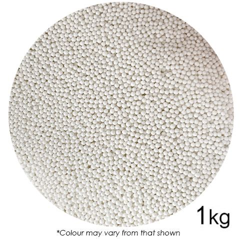 SPRINK'D | SUGAR BALLS | WHITE | 2MM | 1KG