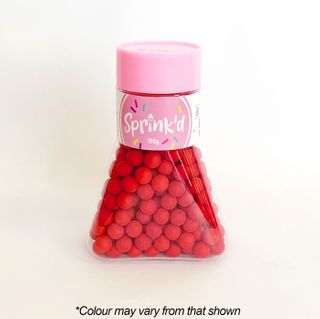 SPRINK'D | SUGAR BALLS | RED | 8MM | 100G