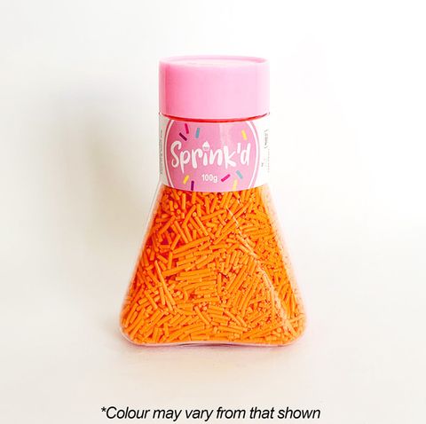 SPRINK'D | JIMMIES | ORANGE | 100G