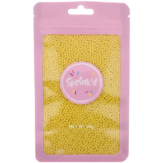 SPRINK'D | SUGAR BALLS | YELLOW | 2MM | 60G