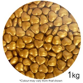 SPRINK'D | HEARTS | GOLD | 12MM | 1KG