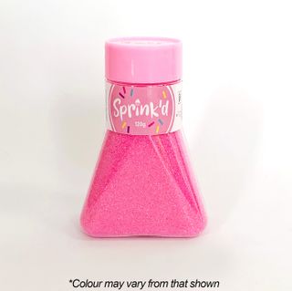 SPRINK'D | SANDING SUGAR | PASTEL PINK | 120G