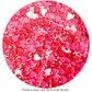 SPRINK'D | PINK/RED/WHITE MIX | HEARTS/2MM SUGAR BALLS | 500G